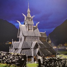 At night (from a poster)